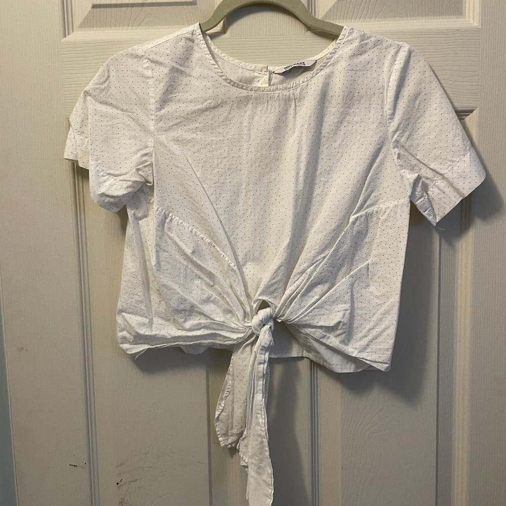 Front Tie Blouse